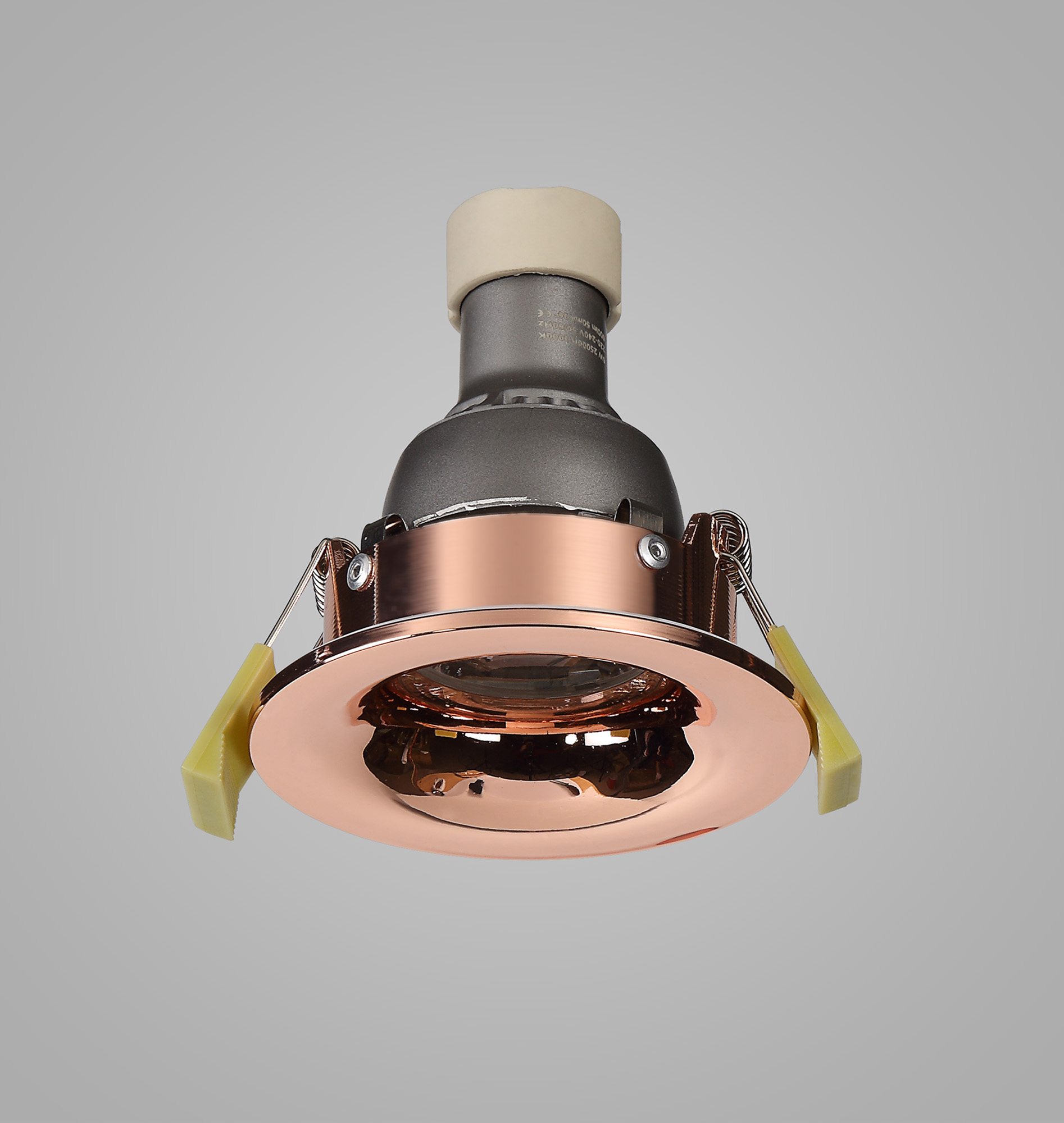 Bruve GU10 Recessed Round Rose Gold IP65 Downlighter, Cut-Out 68mm DX200406  Dlux Bruve IP65